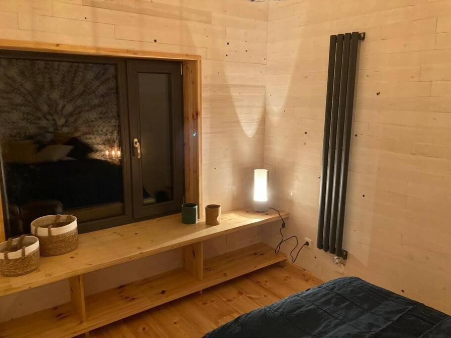 Gemuetliches Holzhaus Am See 바린 외부 사진